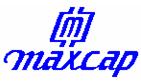 Manufacture Logo for Maxcap Electronics